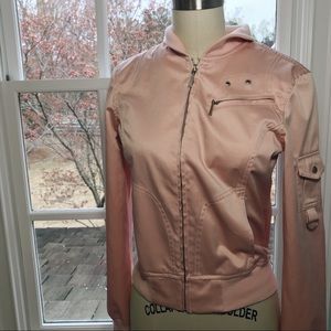 DNKY Pink bomber jacket